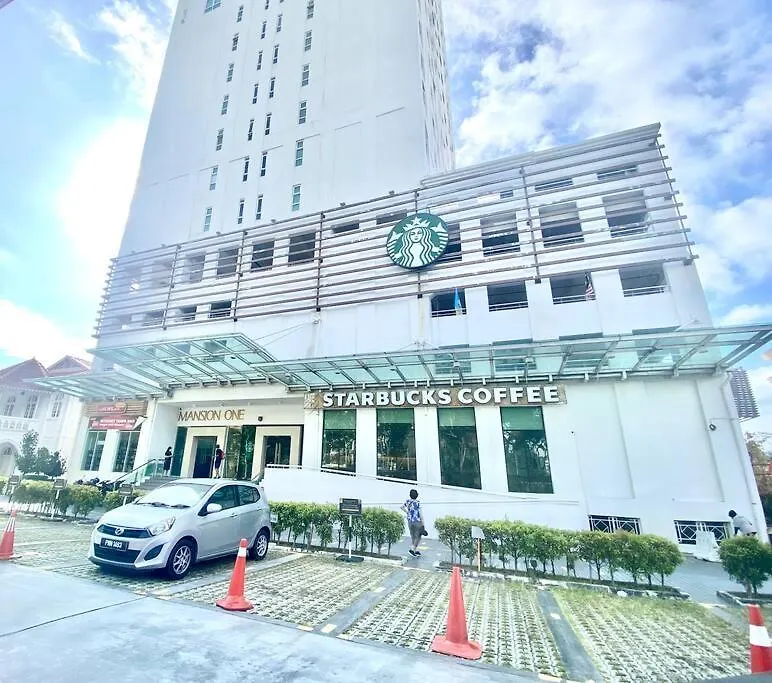 Apartment Mansion One Suites - Seaview Modern 2 Bedroom Suites George Town Malaysia